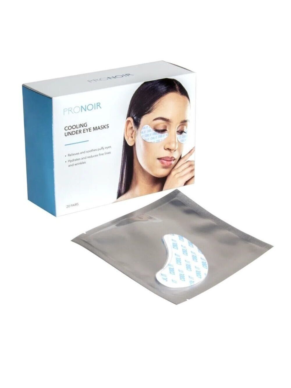 COOLING UNDER EYE MASKS- ELIMINATES DARK CIRCLES AND PUFFINESS UNDER EYES NEW! - Picture 2 of 5